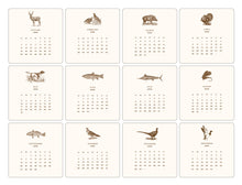 Load image into Gallery viewer, 2026 Hunt Calendar with Easel