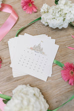 Load image into Gallery viewer, 2025 Classic Desk Calendar: Gold Easel