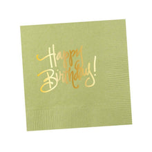 Load image into Gallery viewer, Happy Birthday! Napkins: Hot Pink