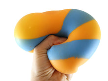 Load image into Gallery viewer, Jumbo 4" Boxed Striped Soft Doh Stress Ball - Squishy - Assorted Colors