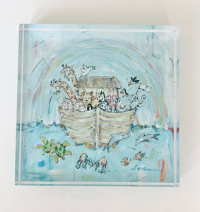 "Noah's Arks III" acrylic shelfie