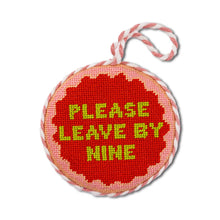 Load image into Gallery viewer, Needlepoint Ornament - Leave by Nine