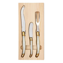 Load image into Gallery viewer, Cheese Knife Set - Set of 3 - Pearl