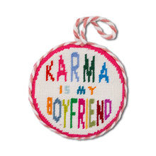 Load image into Gallery viewer, Needlepoint Ornament - Karma