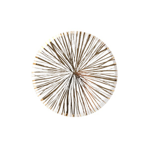 Radiance Gold Foil Dinner Paper Plates