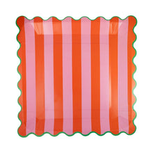 Load image into Gallery viewer, Striped Plate Set