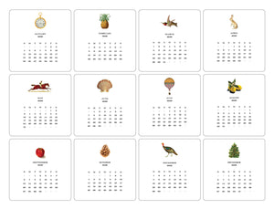 2026 Desk Calendar with Easel