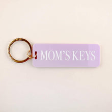 Load image into Gallery viewer, Mom&#39;s Keys Keychain: Candy Pink / Keychain with Hang Tag