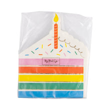 Load image into Gallery viewer, Cake Shaped Dinner Napkins