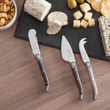 Load image into Gallery viewer, French Home 3 Piece Laguiole Cheese Knives - Warm Spice