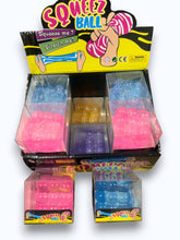 Load image into Gallery viewer, Bubble Cube Squeez Ball- 12 count