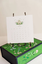 Load image into Gallery viewer, 2025 Classic Desk Calendar: Gold Easel