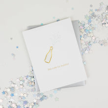 Load image into Gallery viewer, This Calls for Bubbly! - Congrats | Celebration - Champagne Paperclip Card