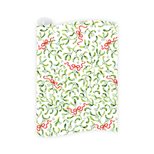 Load image into Gallery viewer, Isla Bahia Mistletoe Wrapping Paper Roll