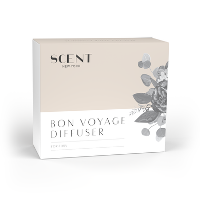 Bon Voyage Car Diffuser - White Flower Scent