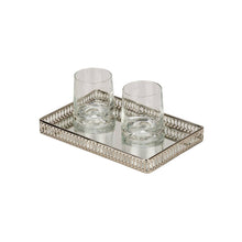Load image into Gallery viewer, Vanity Gallery Tray with Mirror - 11" x 7"