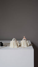 Load image into Gallery viewer, Ghost candle | Fall decor | Halloween decor : Spice pumpkin