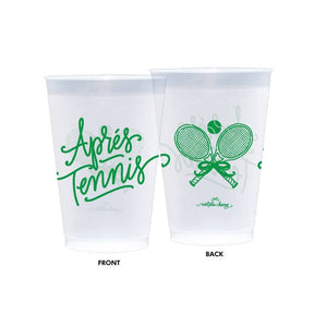 Aprés Tennis | Foam Cups