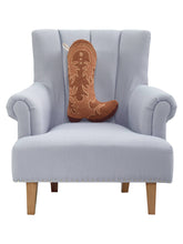 Load image into Gallery viewer, Brown Cowboy Boot Hook Stocking