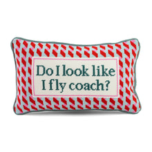 Load image into Gallery viewer, Fly Coach Needlepoint Pillow