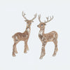 Festive Fiber Blend gold deer