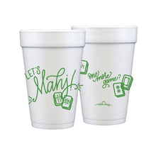 Load image into Gallery viewer, LET'S MAHJ! | Foam Cups