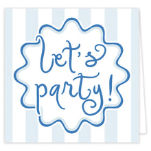 Load image into Gallery viewer, Let&#39;s Party! Folded Enclosure Card