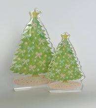 Load image into Gallery viewer, Acrylic Christmas Tree with Bows