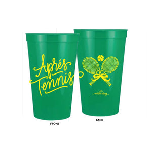 Aprés Tennis | Foam Cups