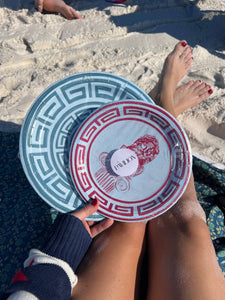 Adonis Pavilion Salad and Dessert Plates 8 per pack in Sky & Berry
