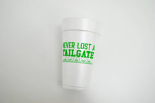 Load image into Gallery viewer, Never Lost a Tailgate 20oz. Styrofoam Cup