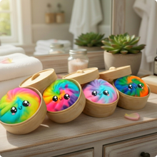 Load image into Gallery viewer, Mystery Tie Dye Dumpling Mini Squishy (3.5")