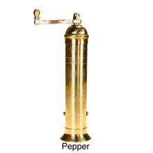 Load image into Gallery viewer, The original &#39;Brass Mill&#39; - 9&quot; pepper grinder