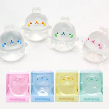 Load image into Gallery viewer, Molang Clear Mochi Squishy Figure Fidget Toy