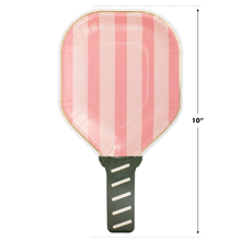 Load image into Gallery viewer, Pink Paddle Shaped Paper Plates