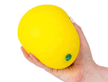 Load image into Gallery viewer, 1 Jumbo Doh Filled Lemon - Soft Stress Squishy Ball Fruit