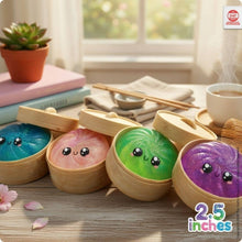Load image into Gallery viewer, Mystery Glitter Dumpling Mini Squishy (2.5")