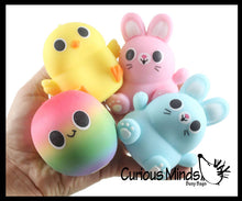 Load image into Gallery viewer, 1 Creamy Doh Filled Squeeze Stress Balls - assorted styles