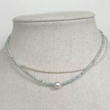Load image into Gallery viewer, Dainty Pearl Layering Necklace