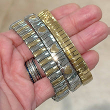 Load image into Gallery viewer, Steely Valentine Bracelets: Hearts