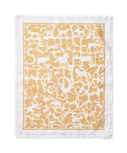 Load image into Gallery viewer, Blackwork Tea Towel