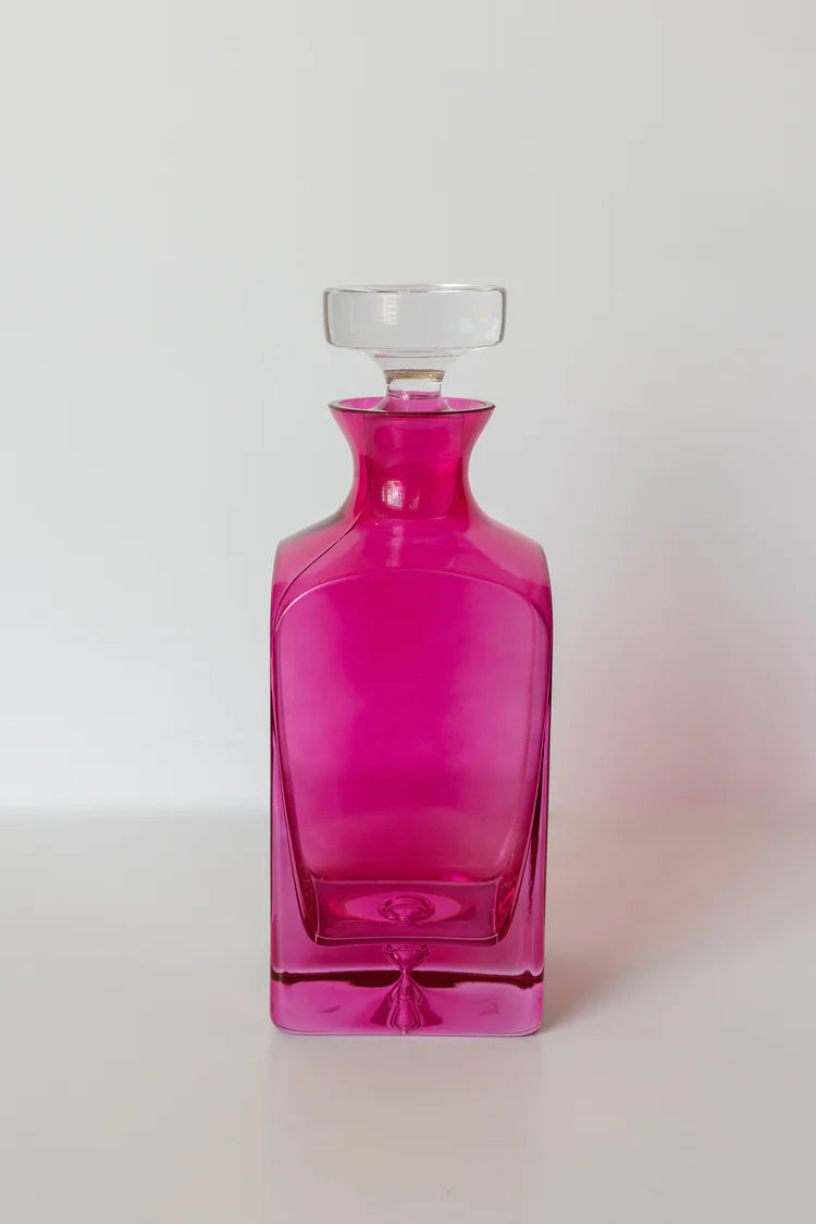 Heritage Decanter - Fuchsia