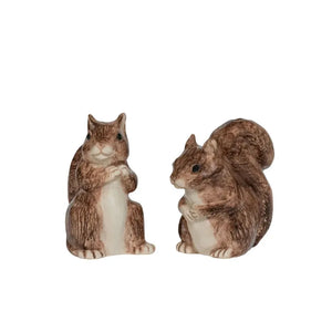 Clever Creatures Squirrel Salt and Pepper Set/2pc- Zelda and Scott