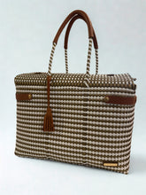Load image into Gallery viewer, Closed Basket Jumbo Woven Bag