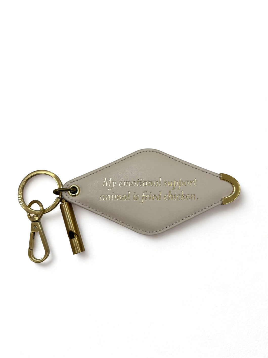 Key Fob - My Emotional Support Animal Is Fried Chicken