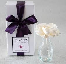 B's Knees Large Blossom Diffuser- Currant and Cassis