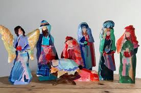 Lauren Dunn Acrylic Large Nativity Set