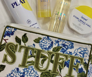 "Stuff" Hydrangeas Cosmetic Bag