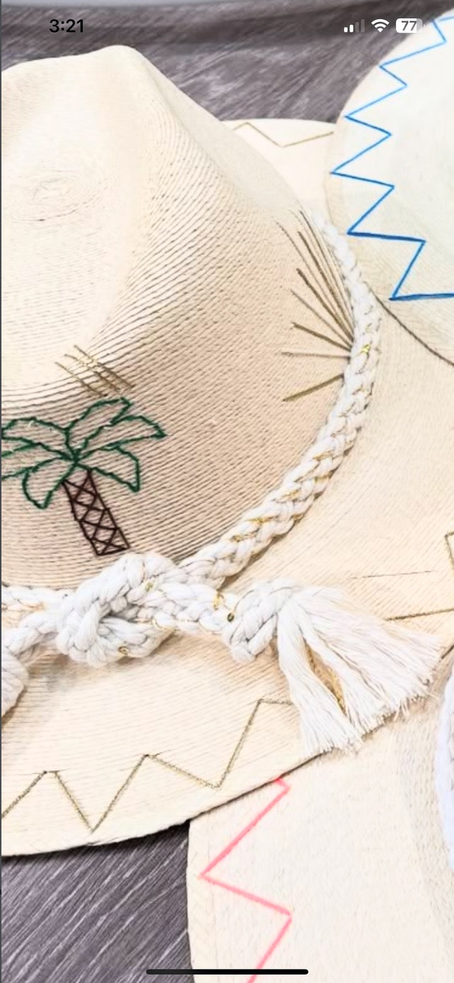 Palm Hat - Cabo Palmtree