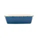 Italian Bakers Small Rectangular Baker Blue